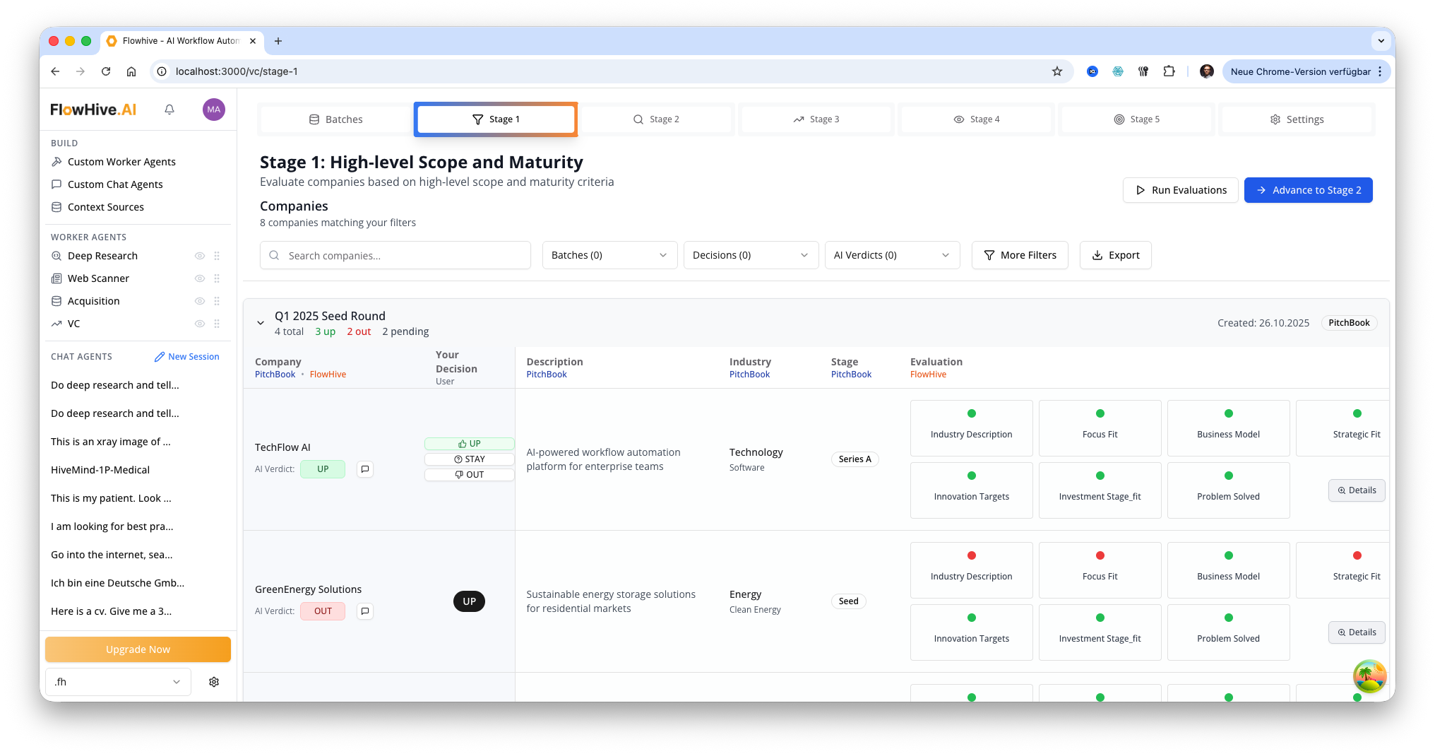 Flowhive VC - Portfolio Management Meets Process Intelligence
